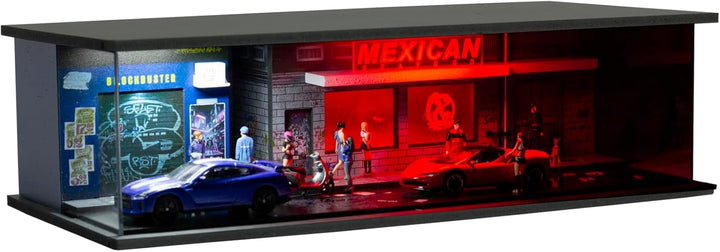 Vitrina de autos a escala 1/64 para exhibición y