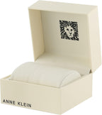 Anne Klein Reloj de pulsera para mujer y juego de pulseras