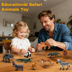 Figuras de animales de safari, figuras realistas de animales salvaj...