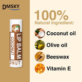 DMSKY Paquete de 120 bálsamos labiales, bálsamo labial natural a gr...