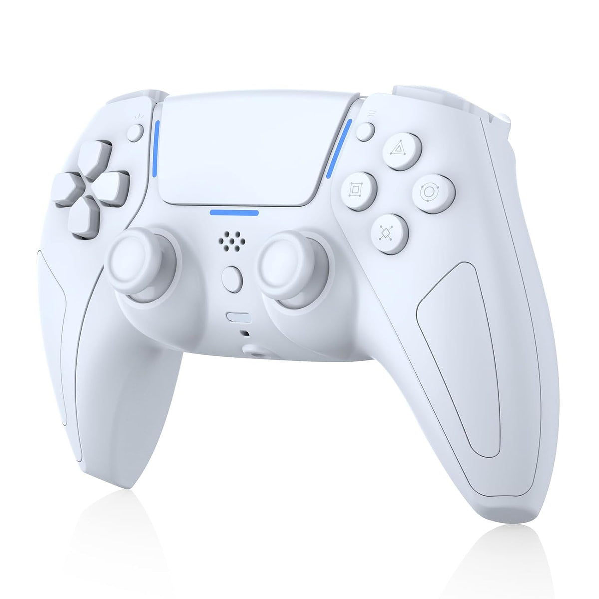 JDDWIN Controlador de juegos inalámbrico LED para