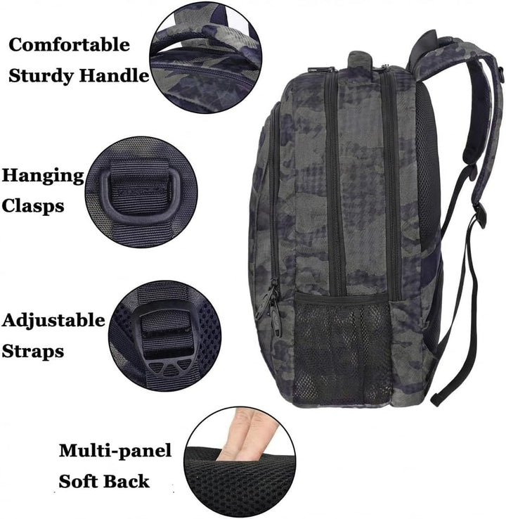 MATEIN - Mochila para computadora de 17.3 pulgadas, mochila de viaj...