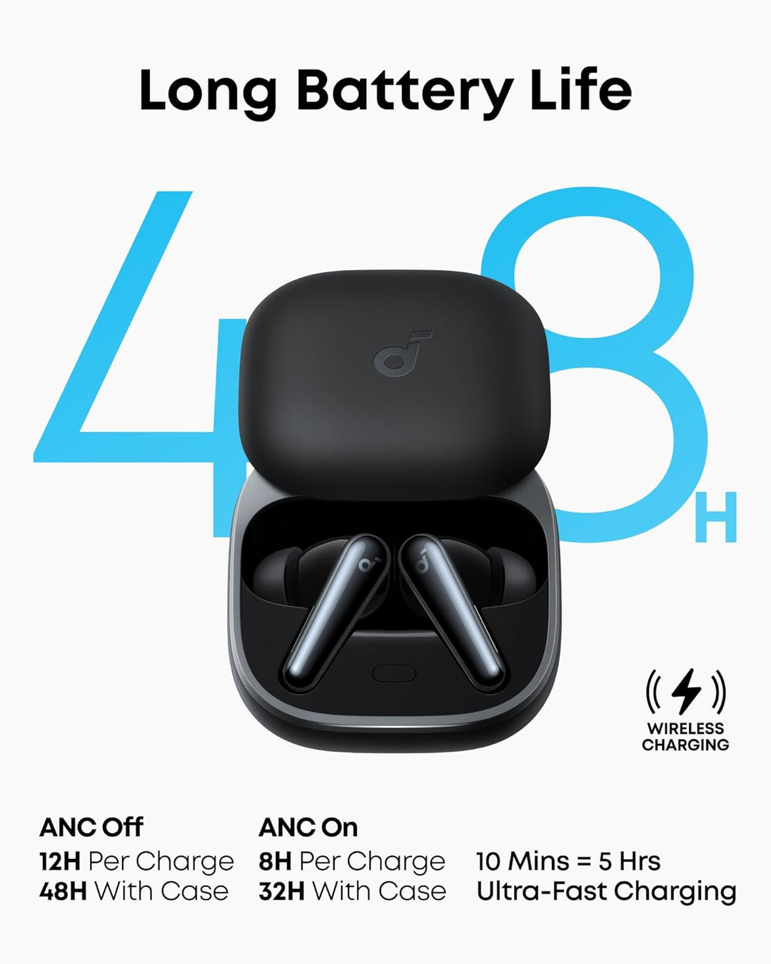 Soundcore Liberty 5 de Anker, auriculares inalámbricos con cancelac...