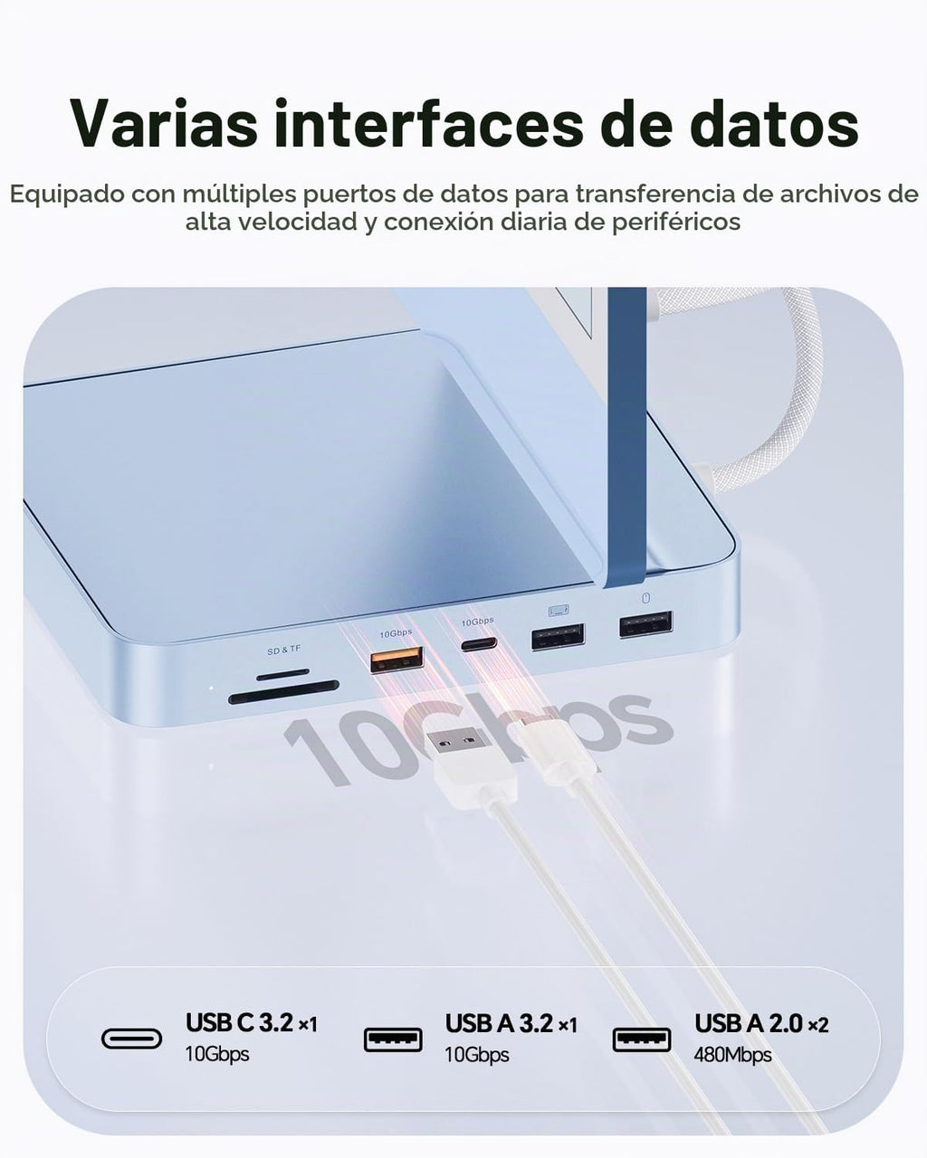 PULWTOP, BD182C-B, hub USB