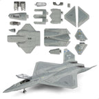 1:72 YF-23 Black Widow II Fighter Jet Kit de modelo de montaje