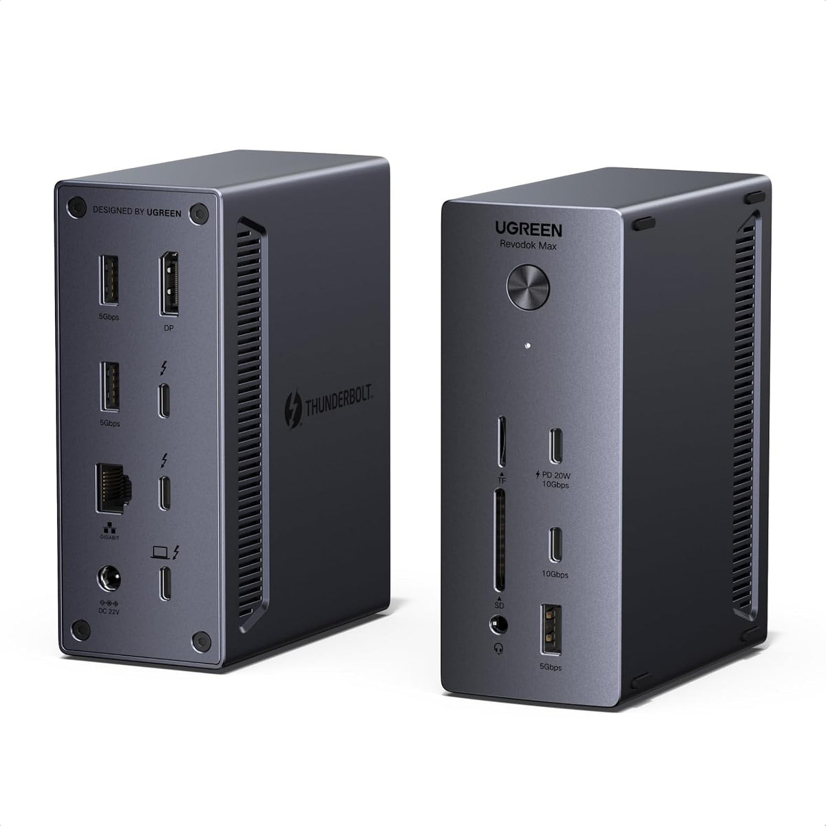 UGREEN Estación de acoplamiento Thunderbolt 4 13 en 1, doble 4K@60Hz
