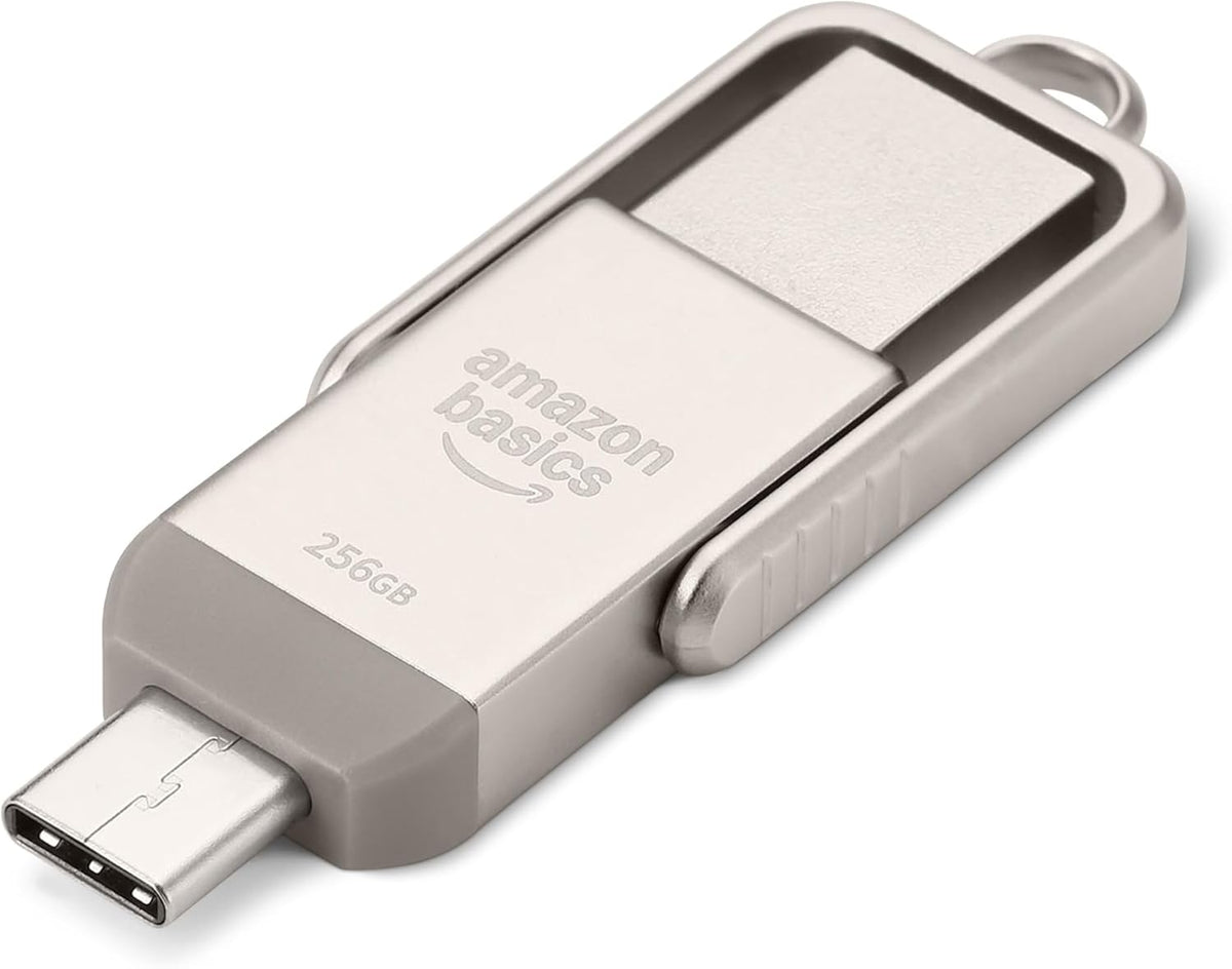 Amazon Basics Unidad Flash USB, Memoria Stick con Puertos Duales US...