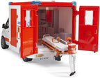 Bruder 02676 MB Sprinter Ambulancia con controlador y
