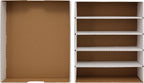 Caja de almacenamiento de 5 filas – Monster Box con capacidad para 3950 tarjetas para organización, adecuada para deportes y tarjetas coleccionables (paquete de 3 – grande)