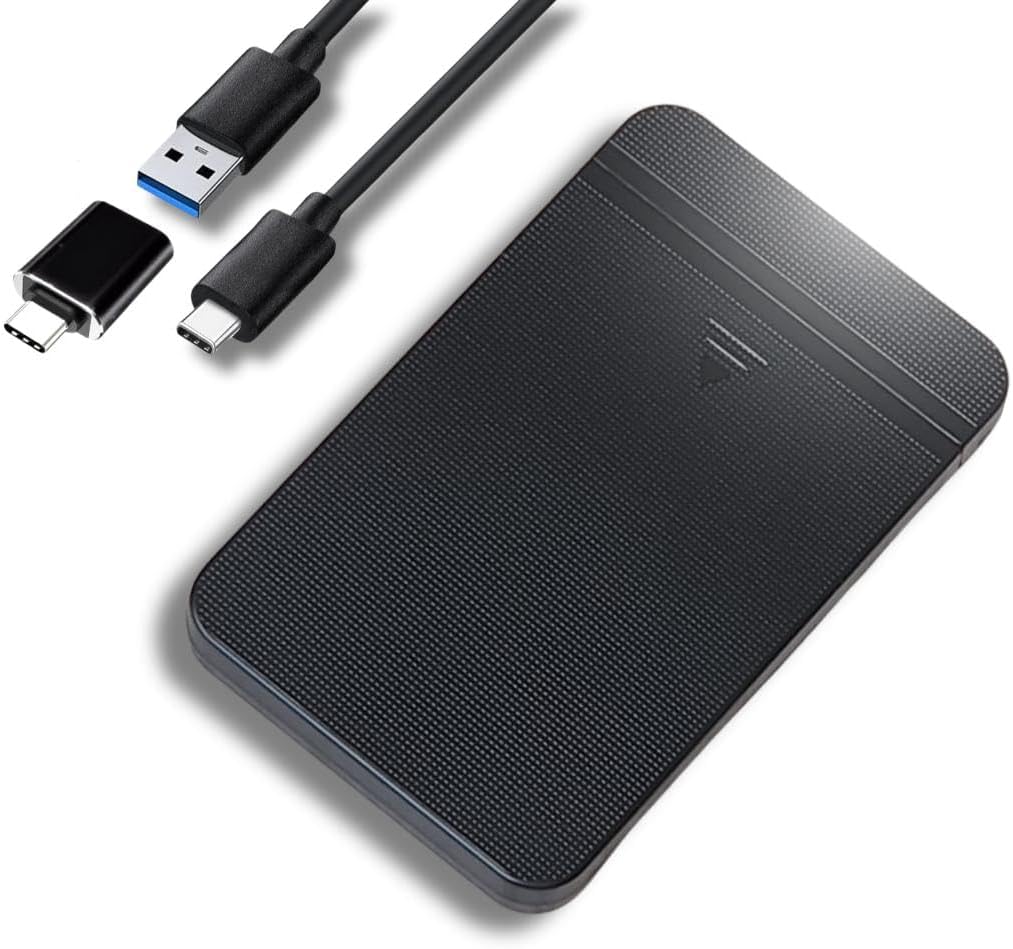 ezekers Disco Duro Externo Portátil de 500GB HDD \u2014 USB 3.0 y U...