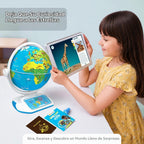 PlayShifu Orboot Earth Explorer - Globo AR interactivo para niños a partir de 4 años | Más de 400 maravillas, más de 1000 hechos | Modo constelación, juegos y lápiz óptico mágico | Juguete educativo
