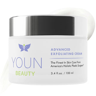 YOUN Beauty Lavado facial exfoliante Wash-Off por el Dr. Anthony Yo...