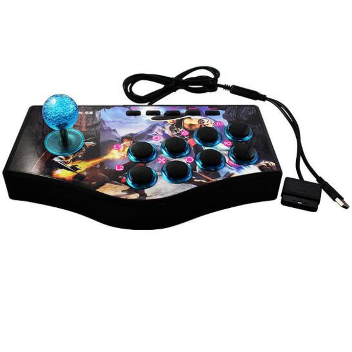 SUNCHI 3 in 1 Arcade Fight Stick Fighting Joystick Game