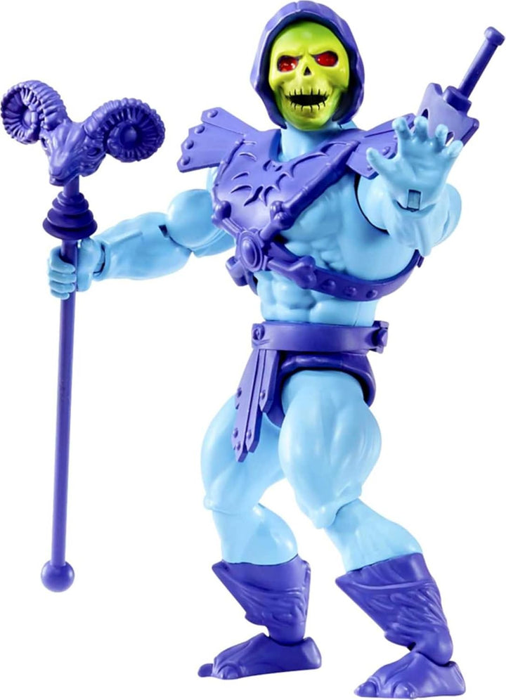 Masters of the Universe Origins Figura de acción esqueleto, 5.5 pul...