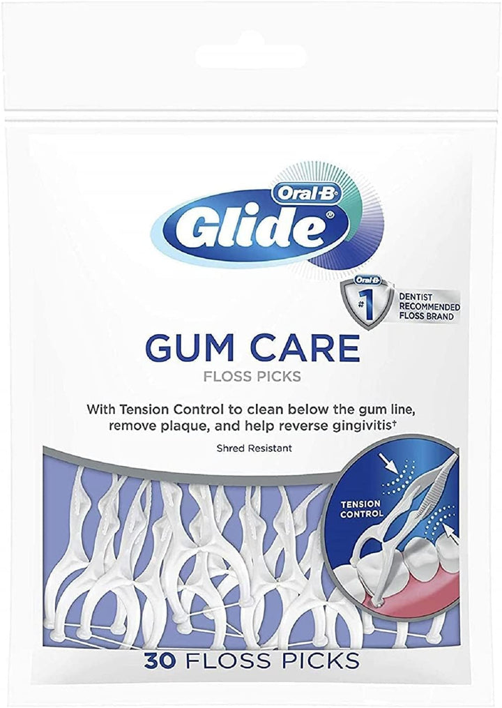 Glide Pro-Health Advanced Floss Picks 30 Ea (paquete de 3)
