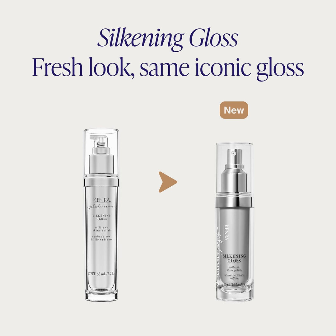 Kenra Platinum Silkening Gloss | Brillo con brillo | Domar el encre...