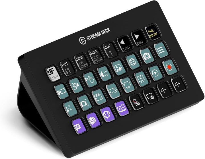 Elgato Stream Deck XL \u2013 Controlador de estudio avanzado, 32 te...