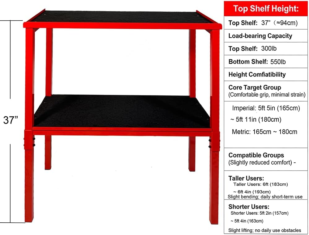 Rack Ajustable para Mancuernas/Kettlebells 500-800LB Pesado con Cobertura Opcional