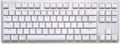 G.SKILL USB KM360 Teclado mecánico profesional sin teclado numérico, Cherry MX Red, tecla ABS de doble inyección, (blanco)