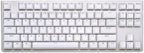 G.SKILL USB KM360 Teclado mecánico profesional sin teclado numérico, Cherry MX Red, tecla ABS de doble inyección, (blanco)