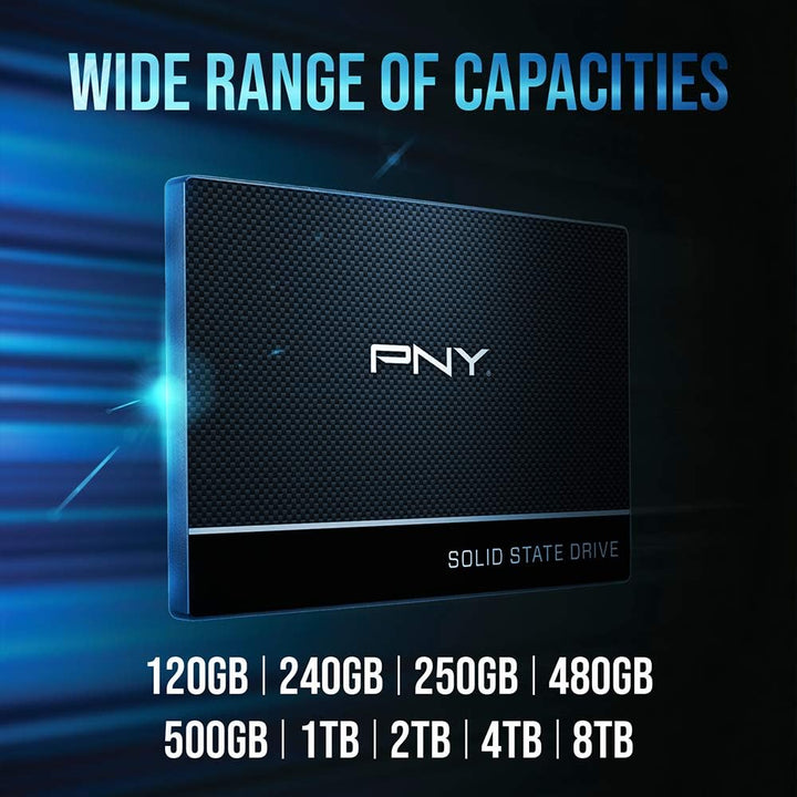 PNY CS900 - Unidad interna de estado sólido (SSD) de 1 TB 3D NAND 2...