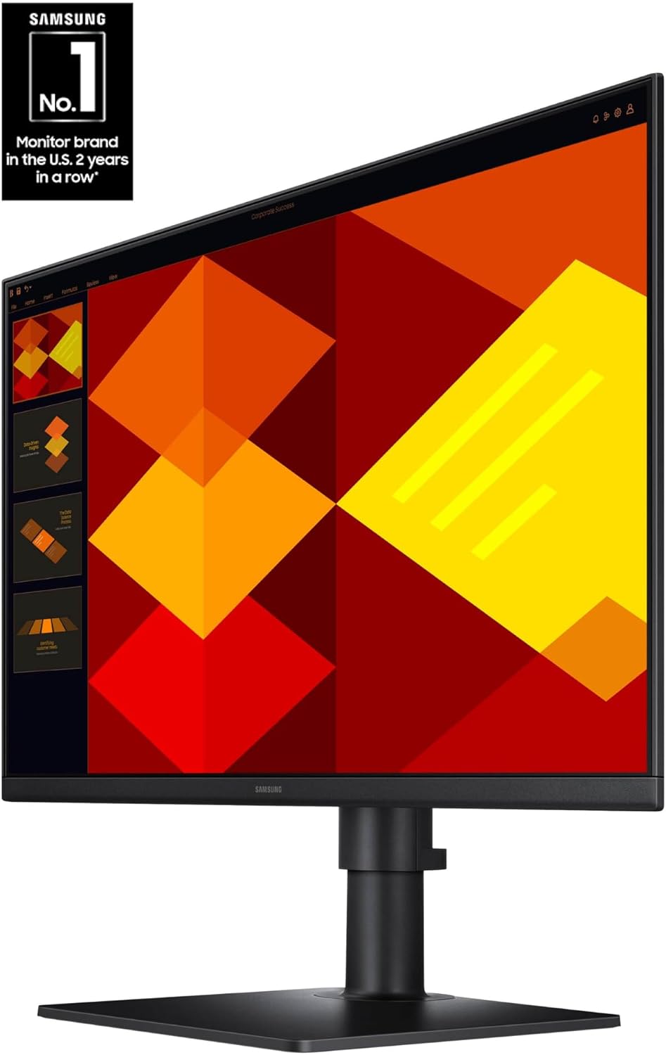 Samsung 24" (S40GD) Monitor de negocios sin bordes con panel IP...