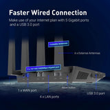 GL.iNet GL-AX1800(Flint) Router WiFi 6 - Router de Internet inalámb...