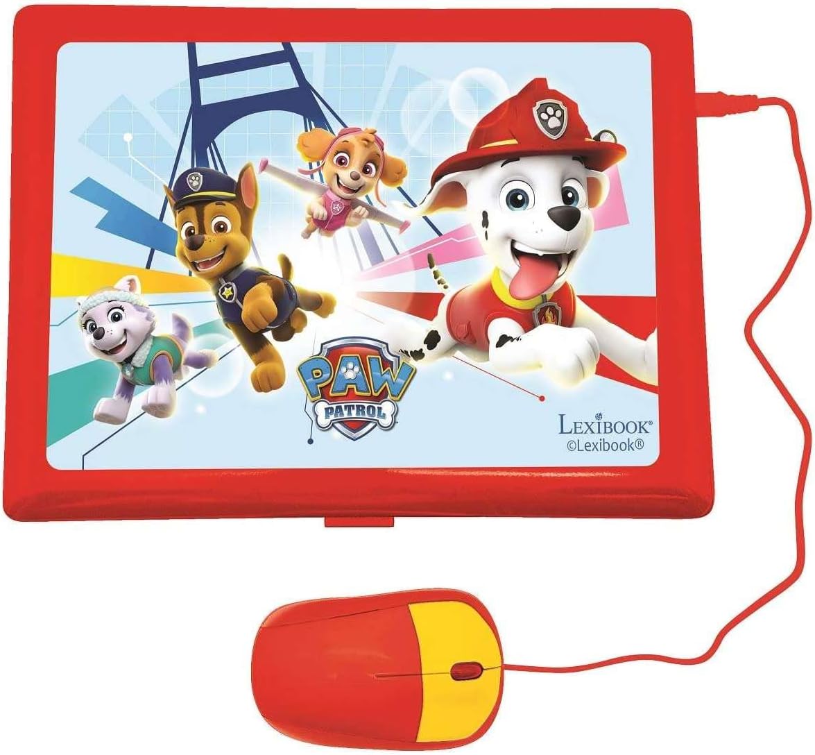 Lexibook, Laptop Educativa Paw Patrol para Niños, JC598PAi2