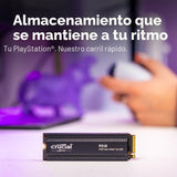 Crucial P310 2280 1TB PCIe Gen4 NVMe SSD de juegos para PS5 con dis...