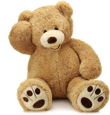MorisMos Oso de peluche gigante con huellas grandes, animales de pe...