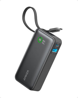 Anker Nano Power Bank, cargador portátil de 10,000 mAh con cable US...