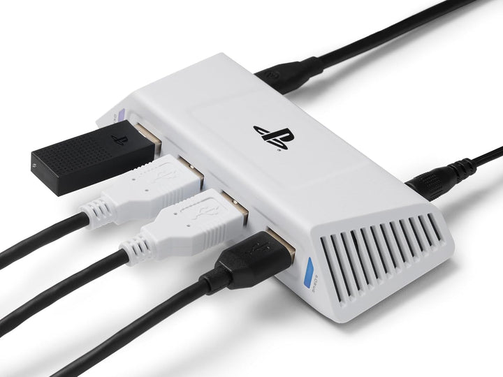 PowerA 4-Port USB 5Gbps Hub for PlayStation®5, USB 3.2, AC Powered,...