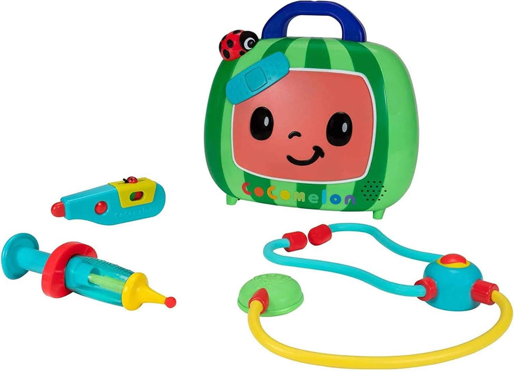 Cocomelon - Set de juego infantil de revisión médica con sonido