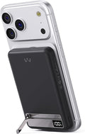 iWALK Banco de energía inalámbrico magnético de 10000mAh, Negro
