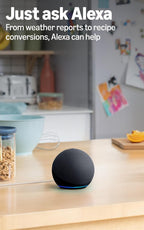 Amazon Echo Dot: parlante Alexa con sonido vibrante, ideal para dor...