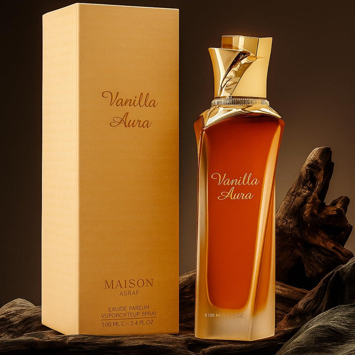 MAISON ASRAR Perfumes Aura de Vainilla 3.4 fl oz Edp Fragancia Unisex