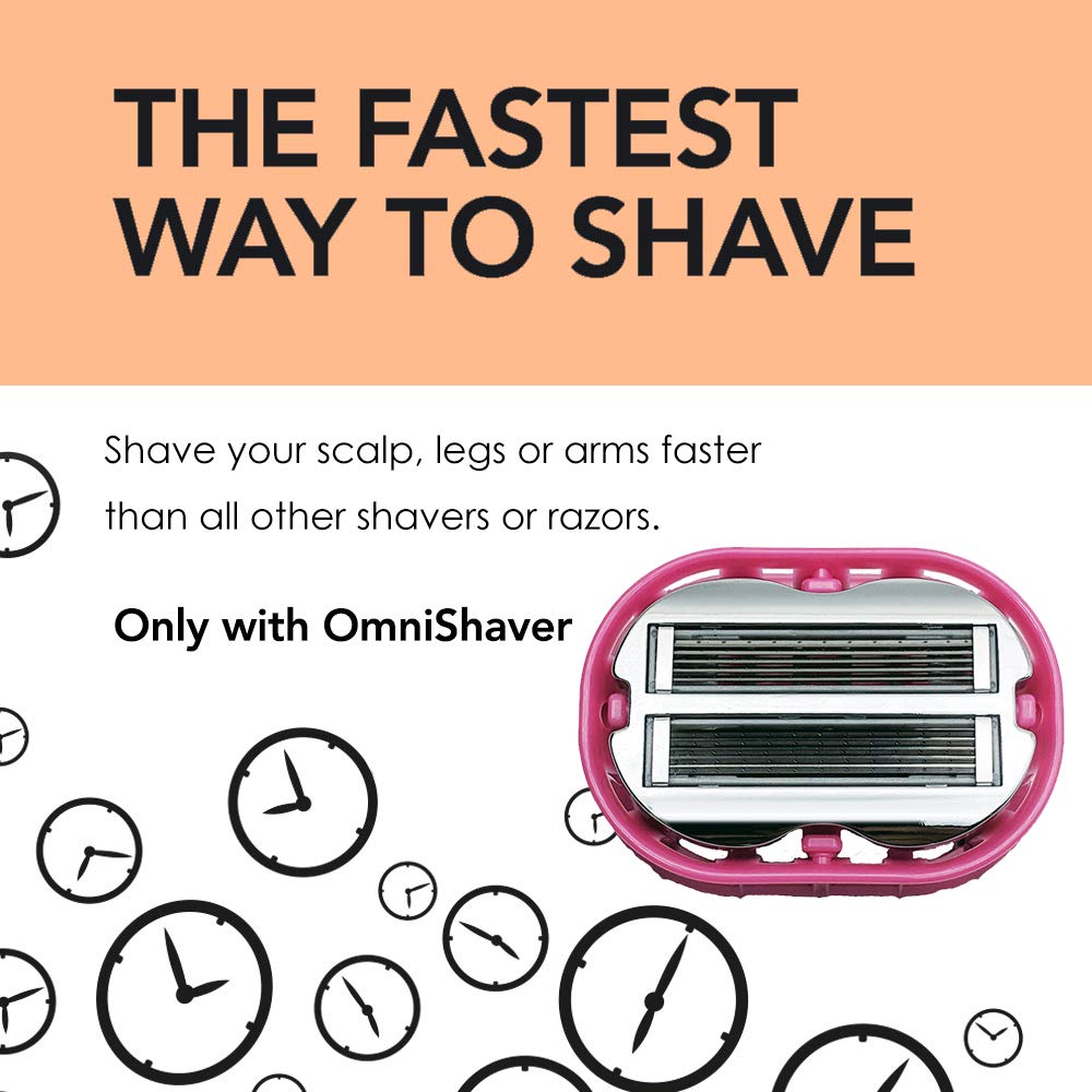 Omnishaver - Afeitadoras bidireccionales prémium para hombres y muj...