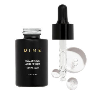 Suero de ácido hialurónico DIME Beauty, suero facial ultra hidratan...