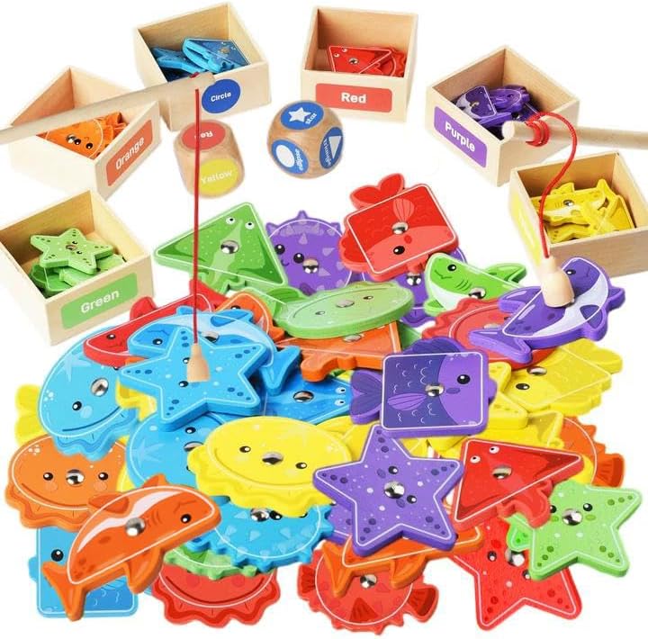 Smartwo Juguetes Montessori para niños pequeños de 1 a 3 años, jueg...
