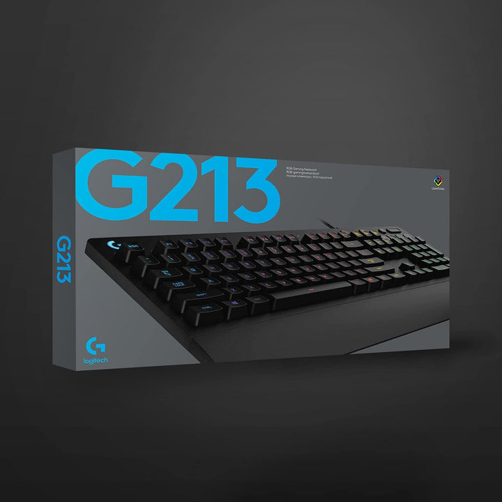 Logitech G213 Prodigy Teclado para videojuegos, teclas retroilumina...