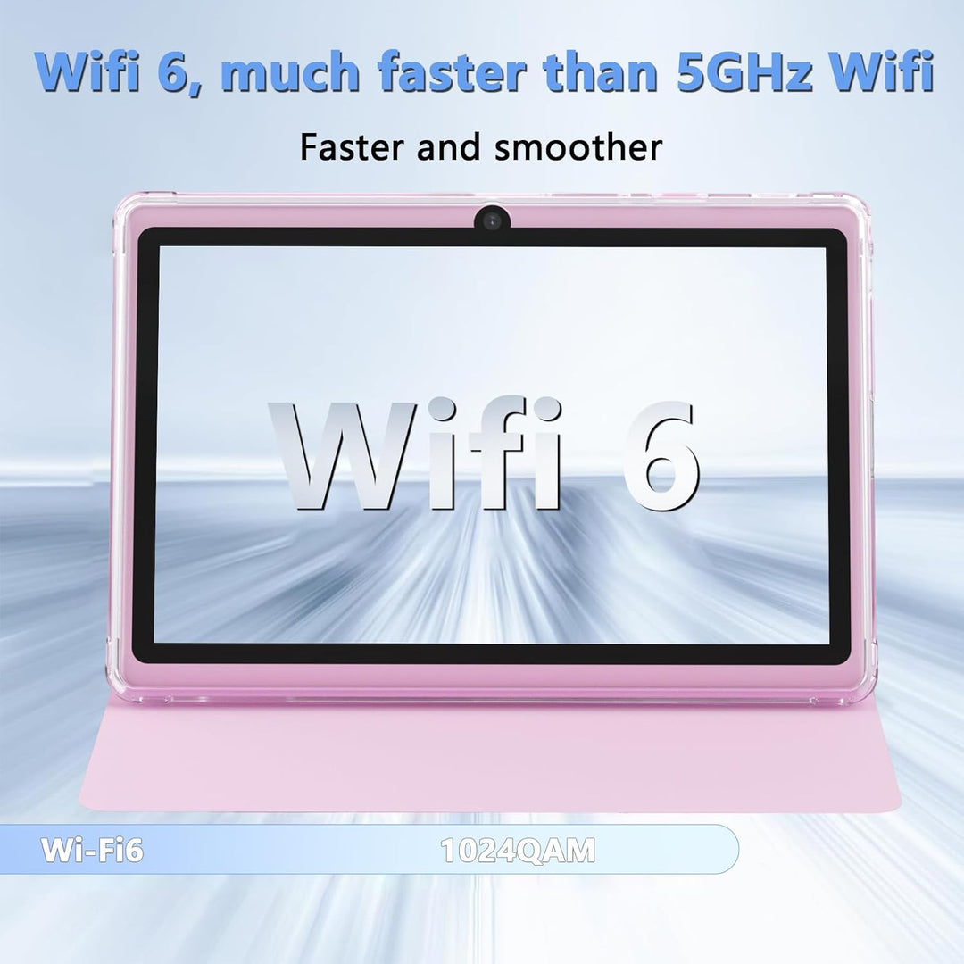 ZZB Tablet Android 14 de 7 pulgadas, 8 GB de RAM (4 GB expandibles)...