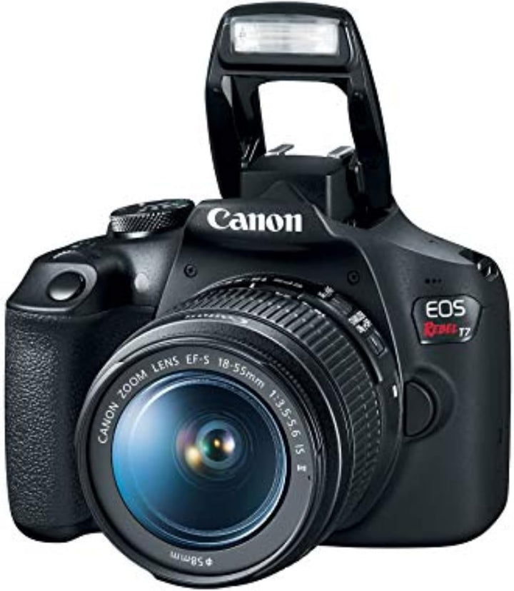 Canon EOS Rebel T7 Cámara DSLR con lente de 18-55mm | Wi-Fi integra...