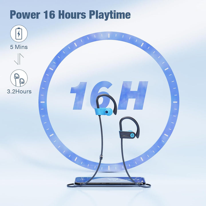 Boean - Auriculares Bluetooth, auriculares inalámbricos Bluetooth 5...