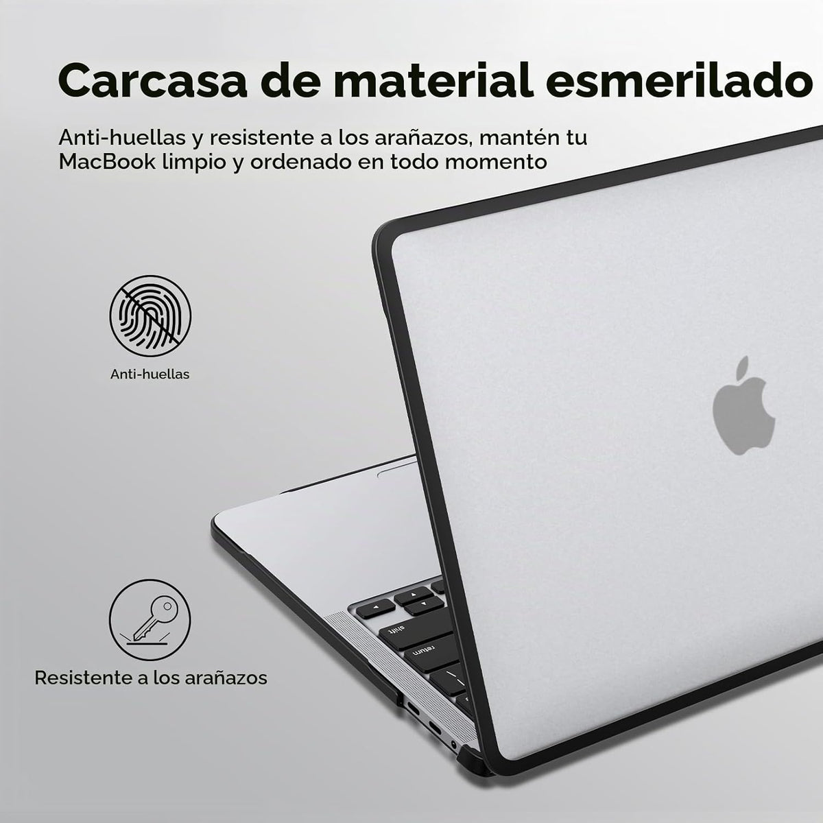 BlueSwan Funda antigrietas para MacBook Pro de 13 pulgadas M2 M1 20...