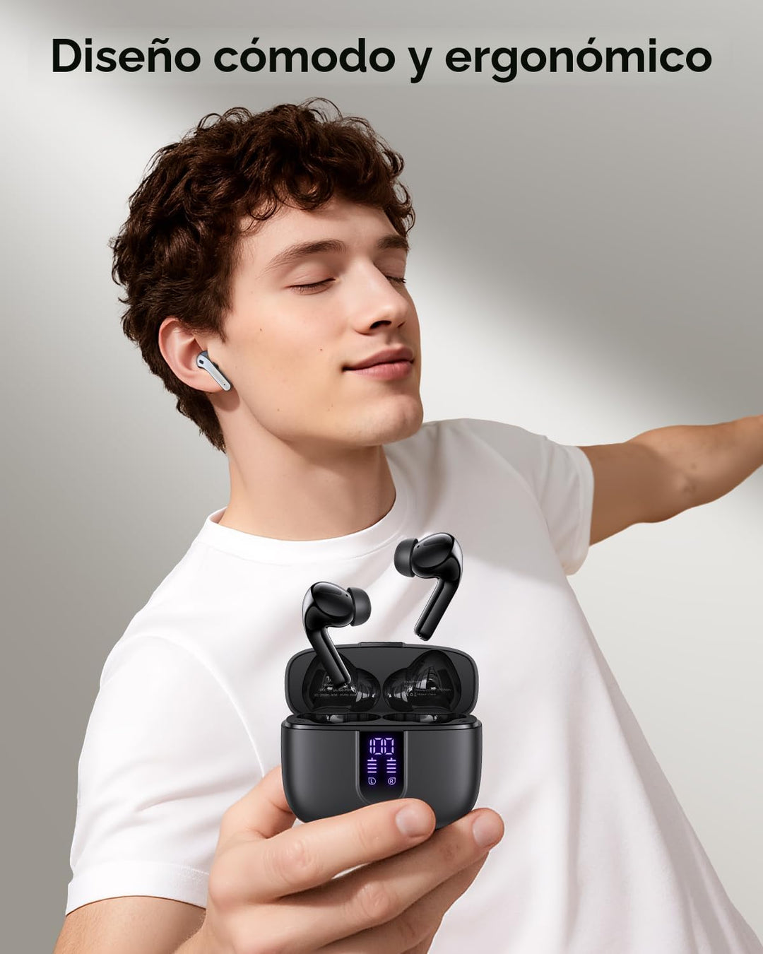 TAGRY Auriculares Bluetooth Verdaderamente Inalámbricos Auriculares...