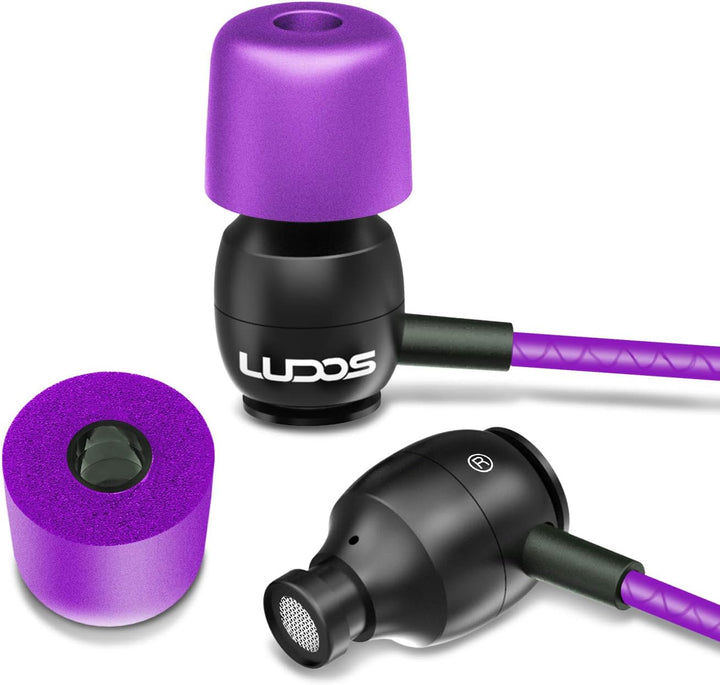 LUDOS Clamor Auriculares con cable tipo in-ear, 5 años de garantía,...