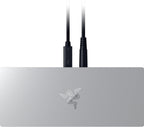 Razer Thunderbolt 5 Dock Chroma, 11 puertos + ranura SSD M.2, color blanco