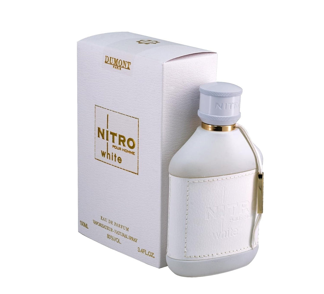 Dumont Nitro White Eau De Parfum - Aroma Fresco y Limpio Caracterís...