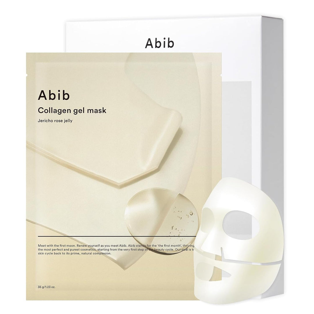 Abib Mascarilla de Gel de Colágeno Jericho Rose Jelly 10 Hojas (Nut...