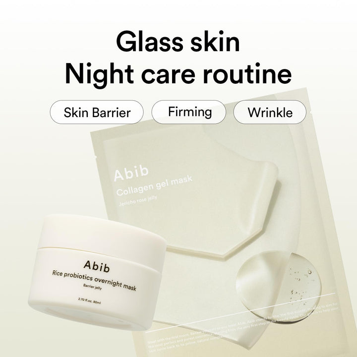 Abib Mascarilla de Gel de Colágeno Jericho Rose Jelly 10 Hojas (Nut...